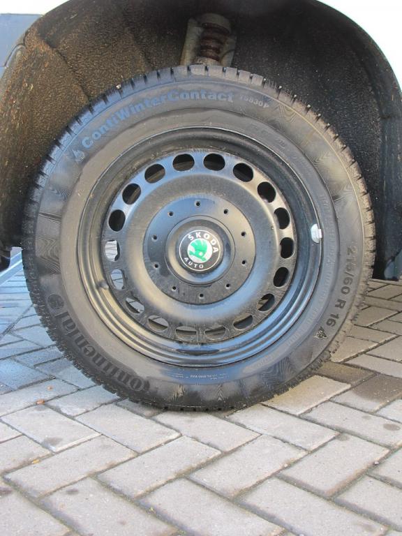 Ford winterbanden en stalen velgen #3